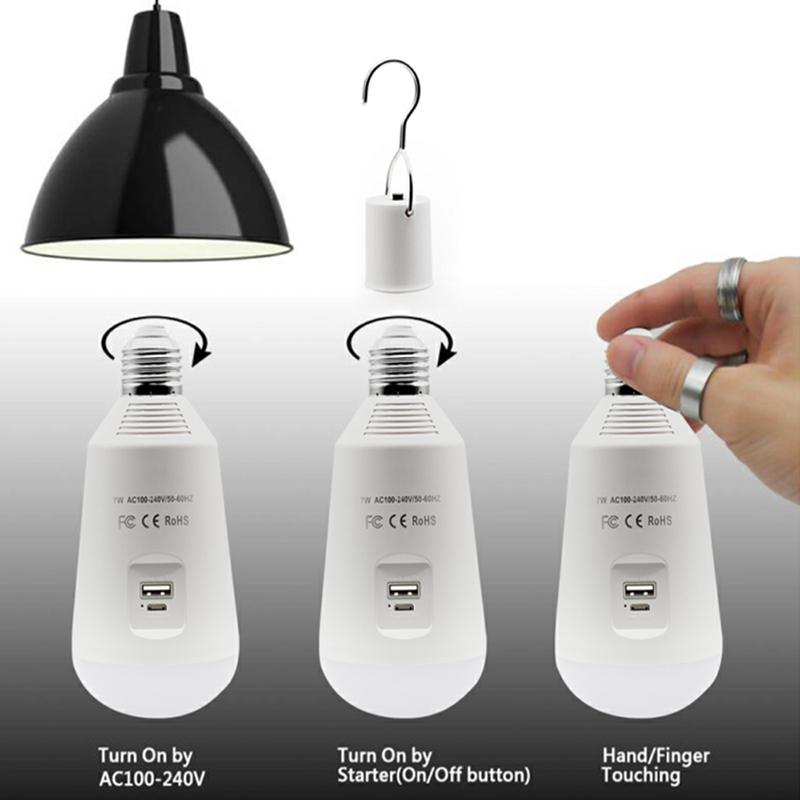 Multifunktionel LED-pære