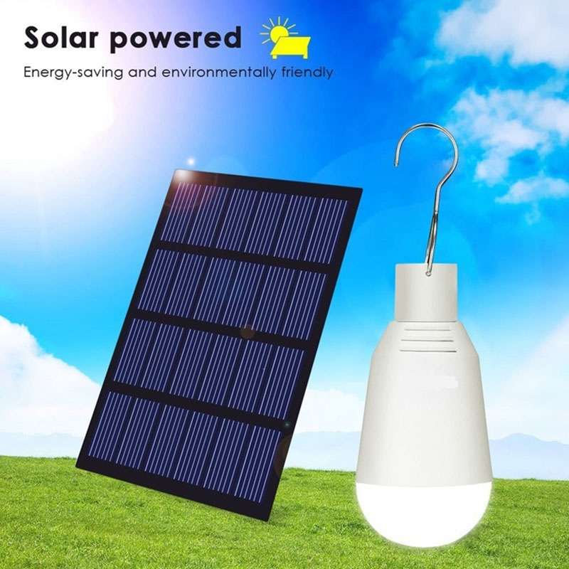 Solcelledrevet LED-pære